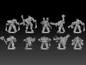 Destroyer Megapack 3D Print Model