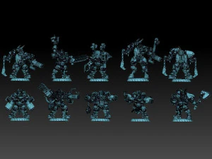 Destroyer Megapack 3D Print Model