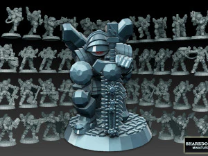 एस्ट्रोकनाइट मेगापैक 3D प्रिंट मॉडल