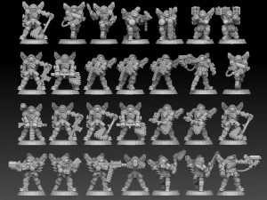 Astroknight Megapack 3D Print Model