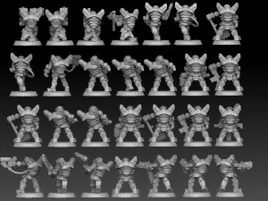 Astroknight Megapack 3D Print Model