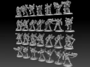 Astroknight Megapack 3D Print Model