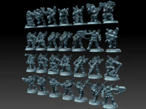 Astroknight Megapack 3D Print Model