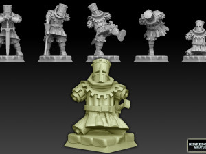 Black Knight 3D Print Model