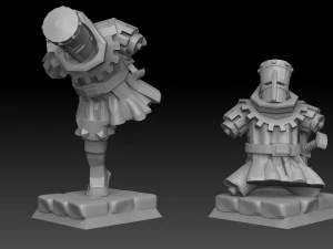 Black Knight 3D Print Model