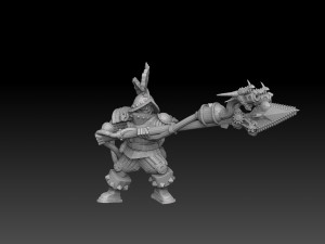 Anachronist Arquebusier Company Model Cetak 3D