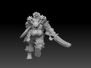 Anachronist Arquebusier Company Model Cetak 3D