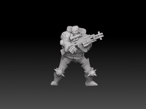 Combat Monks Cadre Megapack Modelo de impresión 3D