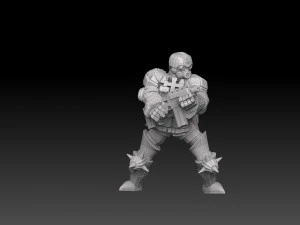 Combat Monks Cadre Megapack 3D Print Model