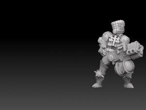 Combat Monks Cadre Megapack Modelo de impresión 3D