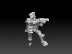 Combat Monks Cadre Megapack Modelo de impresión 3D