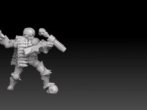 Combat Monks Cadre Megapack Modelo de impresión 3D