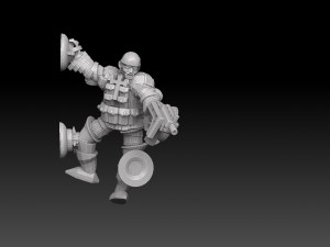 Combat Monks Cadre Megapack Modelo de impresión 3D