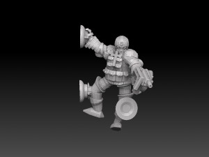 Combat Monks Cadre Megapack Modelo de impresión 3D