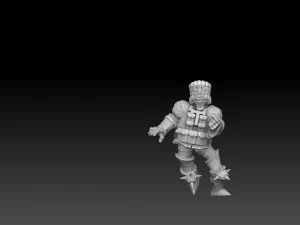 Combat Monks Cadre Megapack 3D Print Model