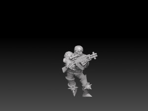 Combat Monks Cadre Megapack Modelo de impresión 3D