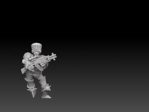 Combat Monks Cadre Megapack Modelo de impresión 3D