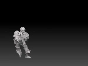 Combat Monks Cadre Megapack 3D Print Model