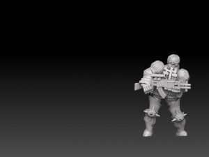 Combat Monks Cadre Megapack Modelo de impresión 3D