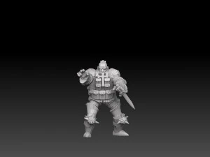 Combat Monks Cadre Megapack 3D Print Model