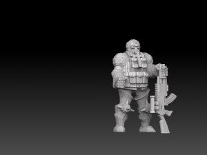 Combat Monks Cadre Megapack Modelo de impresión 3D