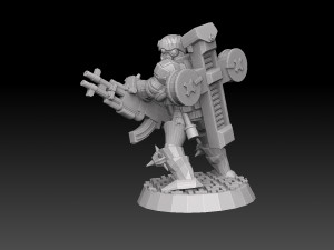 Combat Monks Cadre Megapack Modelo de impresión 3D