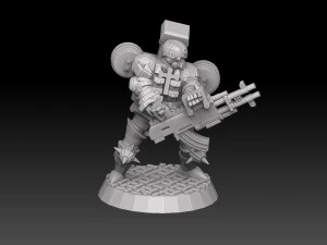 Combat Monks Cadre Megapack 3D Print Model