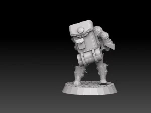 Combat Monks Cadre Megapack 3D Print Model