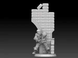 Combat Monks Cadre Megapack 3D Print Model