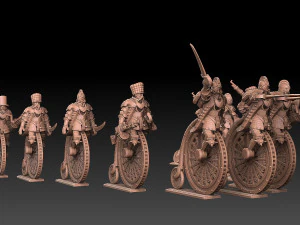 Wheeled Hussars 3D Print Model