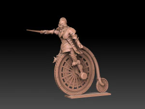 Wheeled Hussars 3D Print Model
