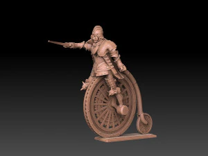 Wheeled Hussars 3D Print Model