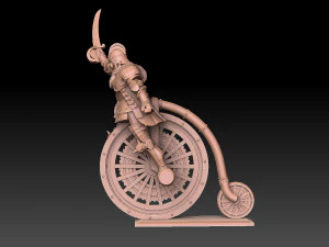 Wheeled Hussars 3D Print Model