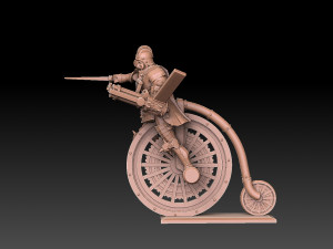 Wheeled Hussars 3D प्रिंट मॉडल