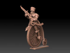 Wheeled Hussars 3D Print Model