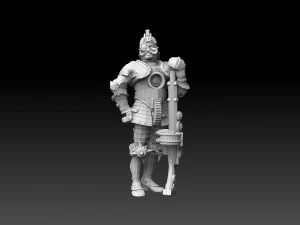 Steampunk Musketeers 3D Print Model