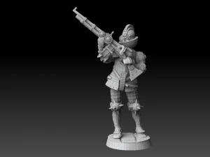 Steampunk Musketeers 3D Print Model