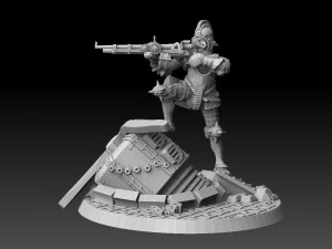 Steampunk Musketeers 3D Print Model
