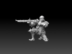 Steampunk Musketeers 3D Baskı Modeli