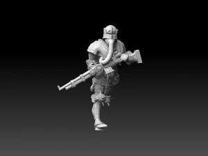 Steampunk Musketeers 3D Print Model