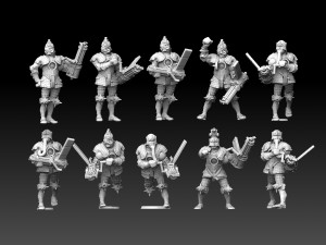 Steampunk Gonners 3Dプリントモデル