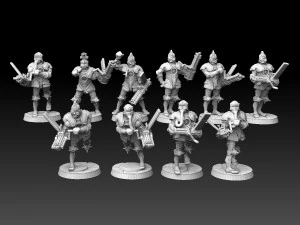 Steampunk Gonners 3D Print Model