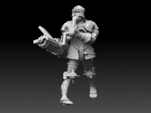 Steampunk Gonners 3Dプリントモデル