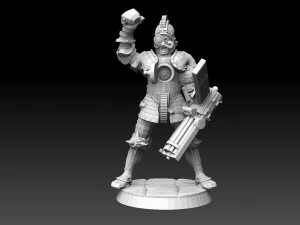 Steampunk Gonners 3D Print Model
