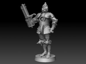 Steampunk Gonners 3Dプリントモデル