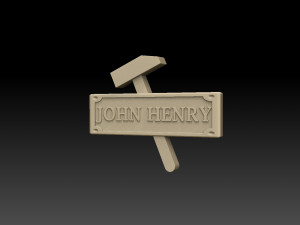 Name Sign Megapack 3Dプリントモデル