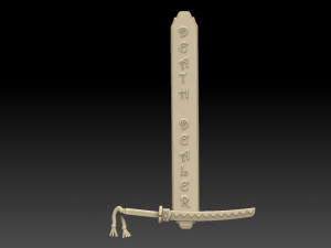 Name Sign Megapack 3Dプリントモデル