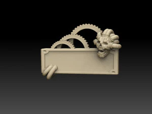 Name Sign Megapack 3D Print Model