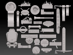 Name Sign Megapack 3D Print Model