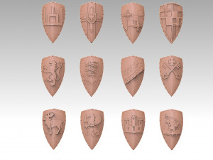 Shield Pack Balticum Model do druku 3D
